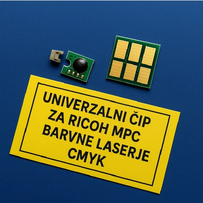 Univerzalni čip za Ricoh MPC barvne laserje CMYK